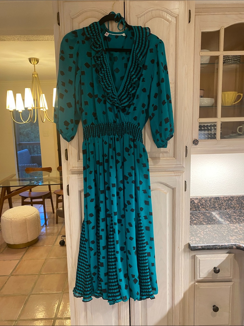 80s Vintage Dress Made in USA